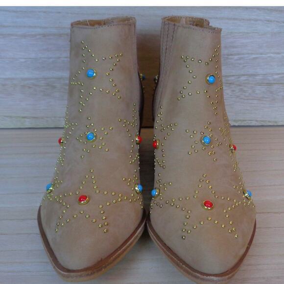 Chinese Laundry Boot Fayme Western Cowboy Booties Stars‎ Womens Size 6.5 - Picture 3 of 8